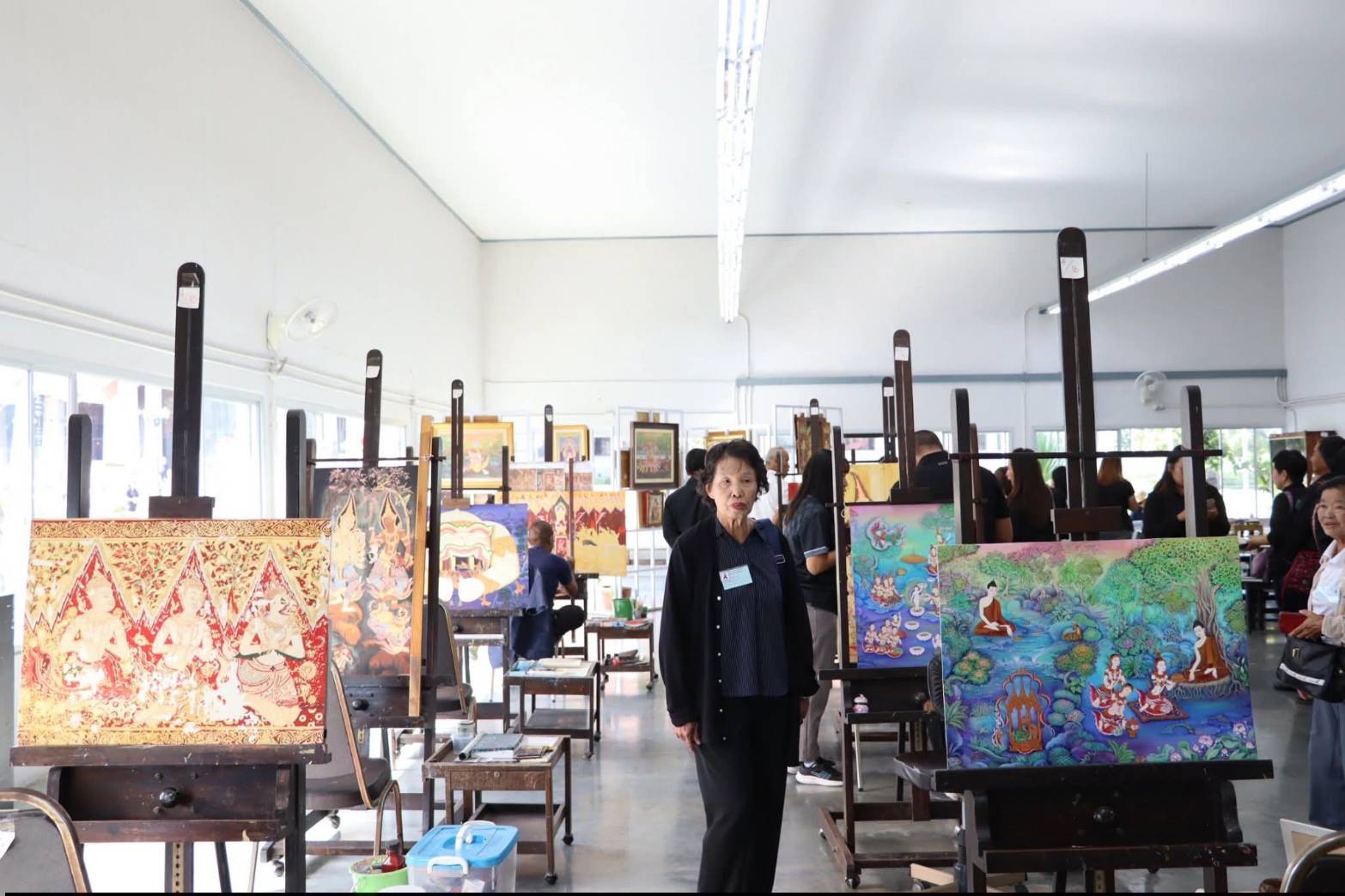 title - เที่ยวอยุธยา อย่าลืมแวะเข้ามาชมงานศิลปหัตถกรรมและงานศิลป์ ที่ ศูนย์ส่งเสริมและพัฒนาพัฒนาอาชีพเสริมนอกภาคการเกษตร (ศูนย์ศิลปาชีพบางไทรฯ (เดิม))